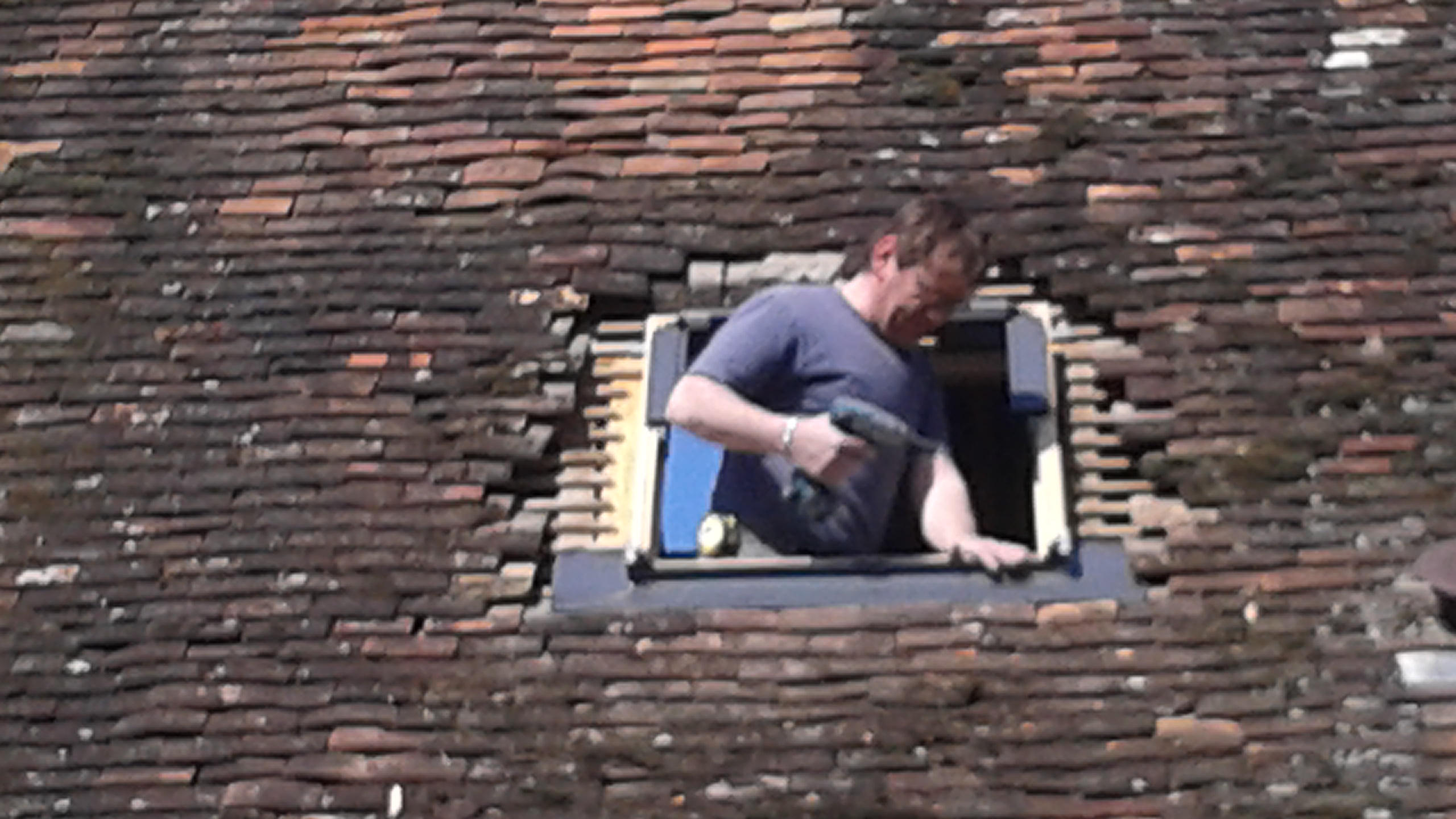 Pose Velux Tuile