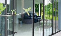 Menuiserie alu cintrée marque Peralu