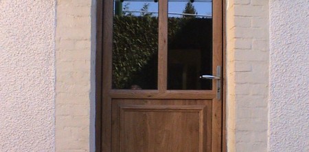 PVC couleur chêne liège Saint Privé en Puisaye Yonne